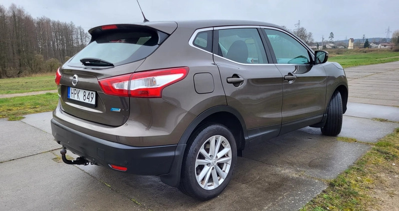 Nissan Qashqai cena 53000 przebieg: 155080, rok produkcji 2015 z Piła małe 781